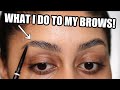 QUICK & EASY BROW TUTORIAL | MICROBLADED EFFECT!