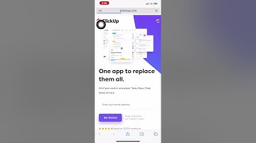 ClickUp Tutorial: Turn Online Version into Mobile App