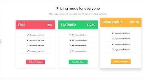 WordPress Pricing Tables + Elementor (how to) | PremiumPress 2021