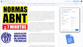 Normas ABNT 2024: Passo a Passo para FORMATAR TRABALHO no GOOGLE DOCS