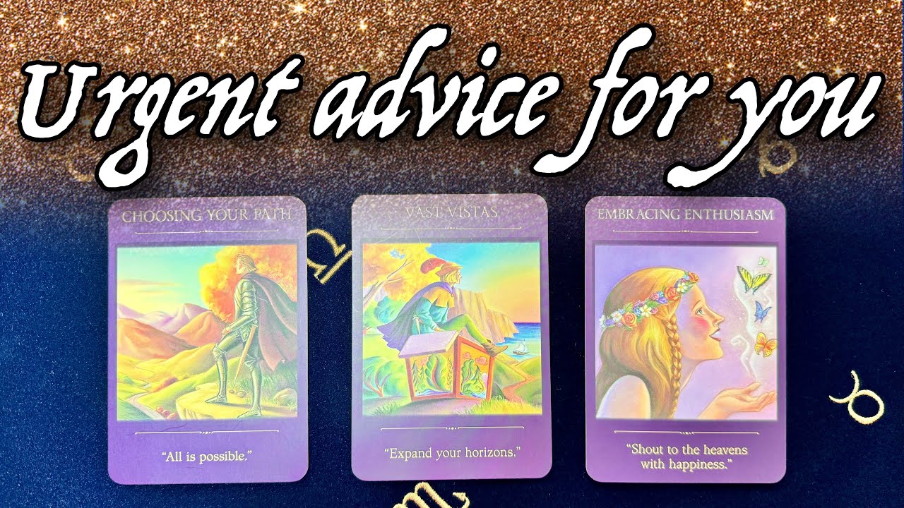 Urgent advice for you 👀 PICK A CARD 🔮