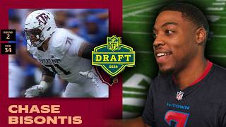 Chase Bisontis Highlights Reaction | Arizona Cardinals - NFL Draft 2026