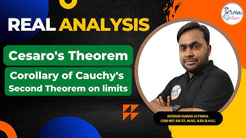 Real Analysis | Cesaro
