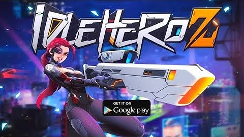 #Review17 Idle Hero Z - Summon & Merge Cyberpunk RPG game play video in Hindi | How to play ?