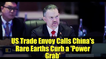 US Trade Envoy Calls China