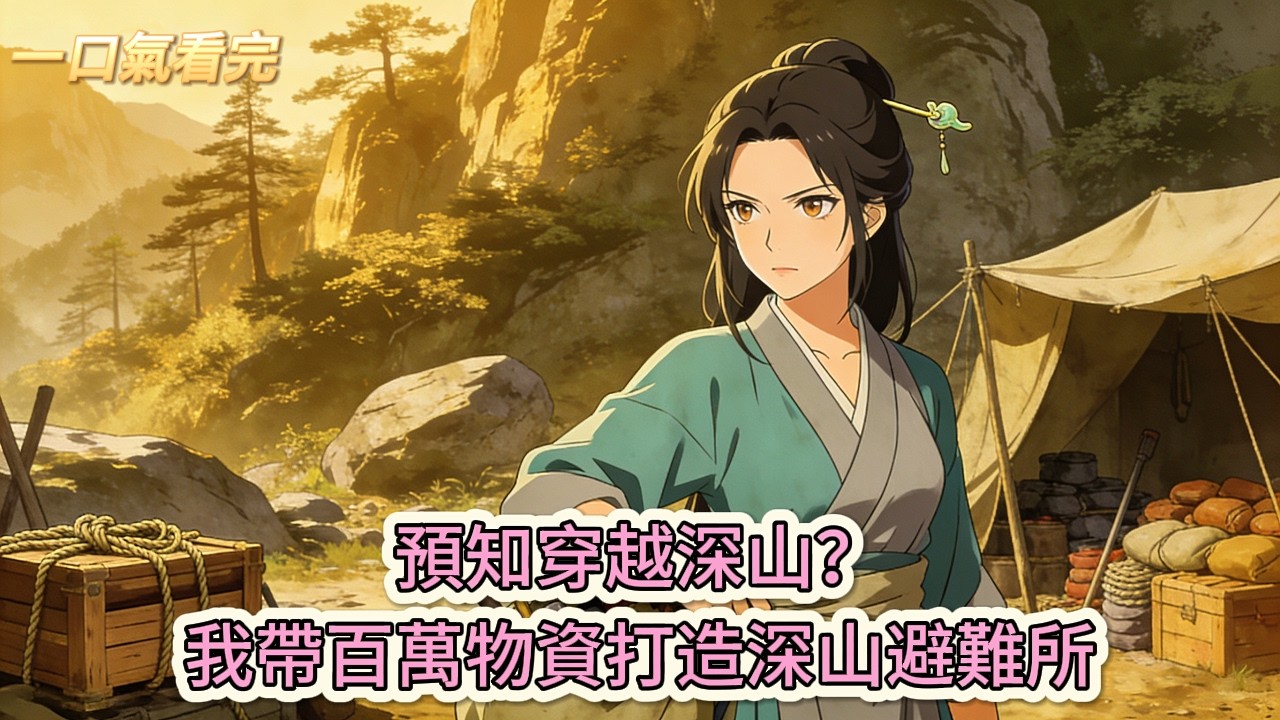 完结小说💕《穿越之深山老林獨居日常》預知穿越深山？我帶百萬物資打造深山避難所#推文 #小说 #悠悠书屋