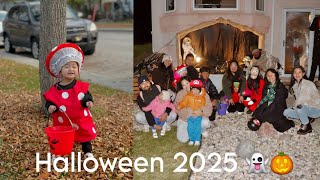 First trick or treat ni Cally!! 🎃🇨🇦 #klathrel 