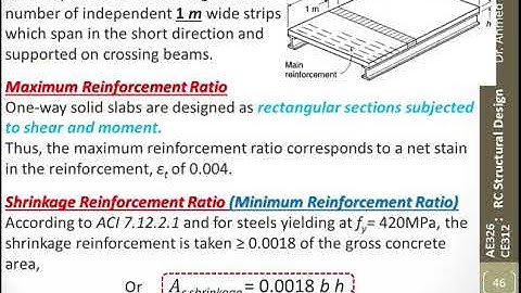 4- One Way Solid Slab