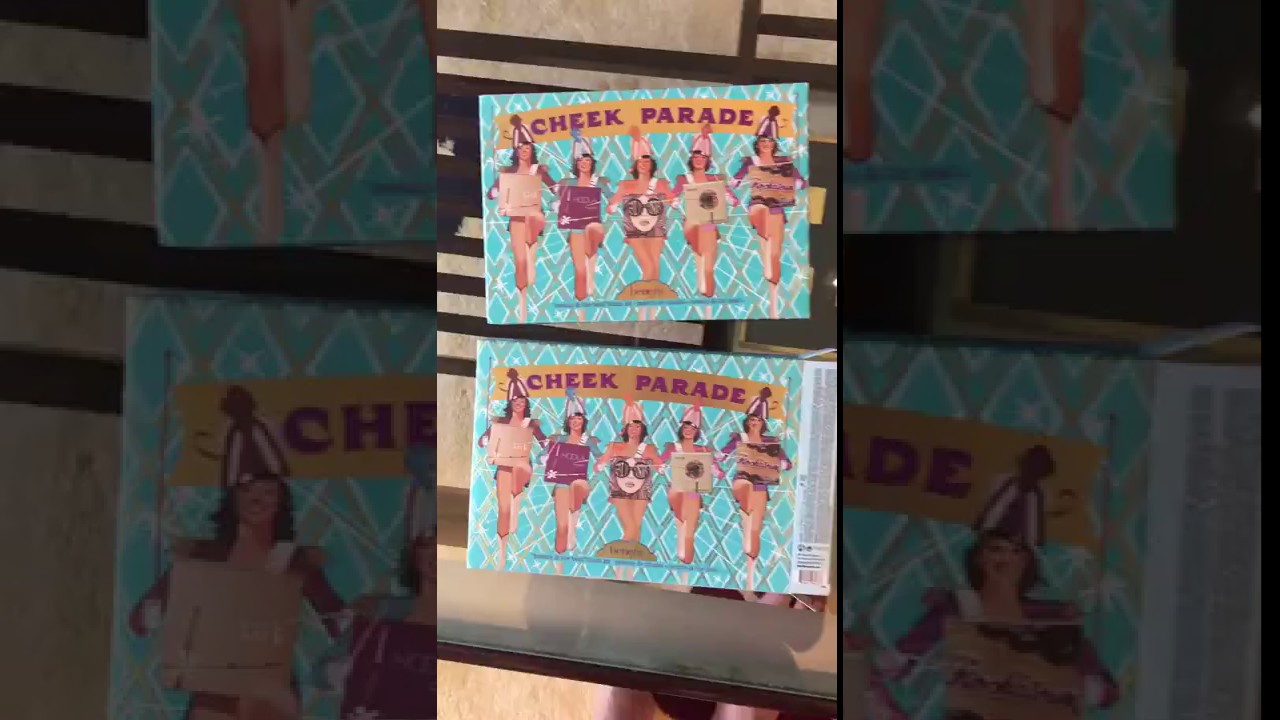 Free Comestic & Make up Test Benefit Cheek Parade Bronzer & Blush Palette 2017 Review