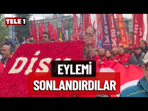 DİSK VE KESK Taksim'e yürümekten vazgeçti