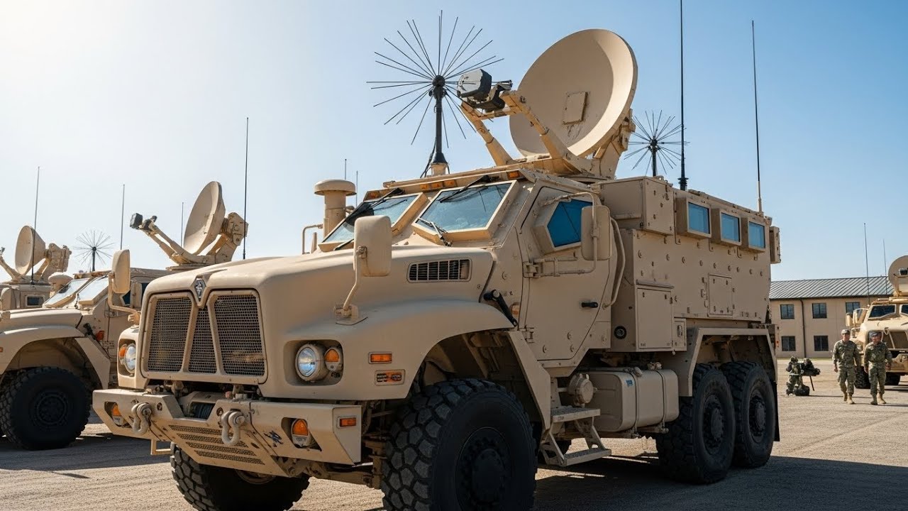 USA ANVRC-92 SATCOM Vehicle 2026 | Ultimate Military Communication Powerhouse Explained