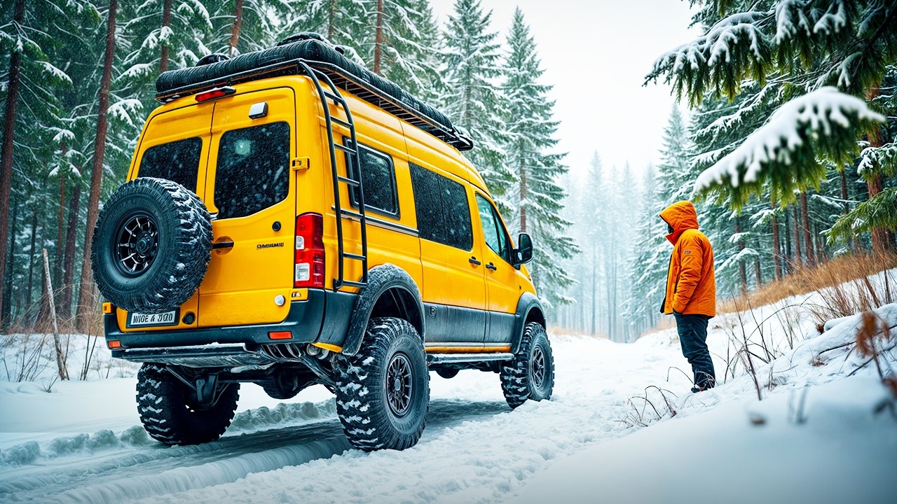 20 Winter Ready 4x4 Camper Vans - YouTube