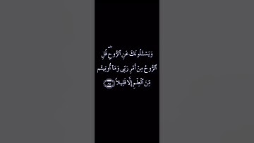 آيات بينات من سورة الاسراء للشيخ ياسر الدوسري