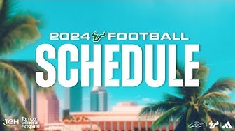 2024 USF Football Schedule Reveal thumbnail