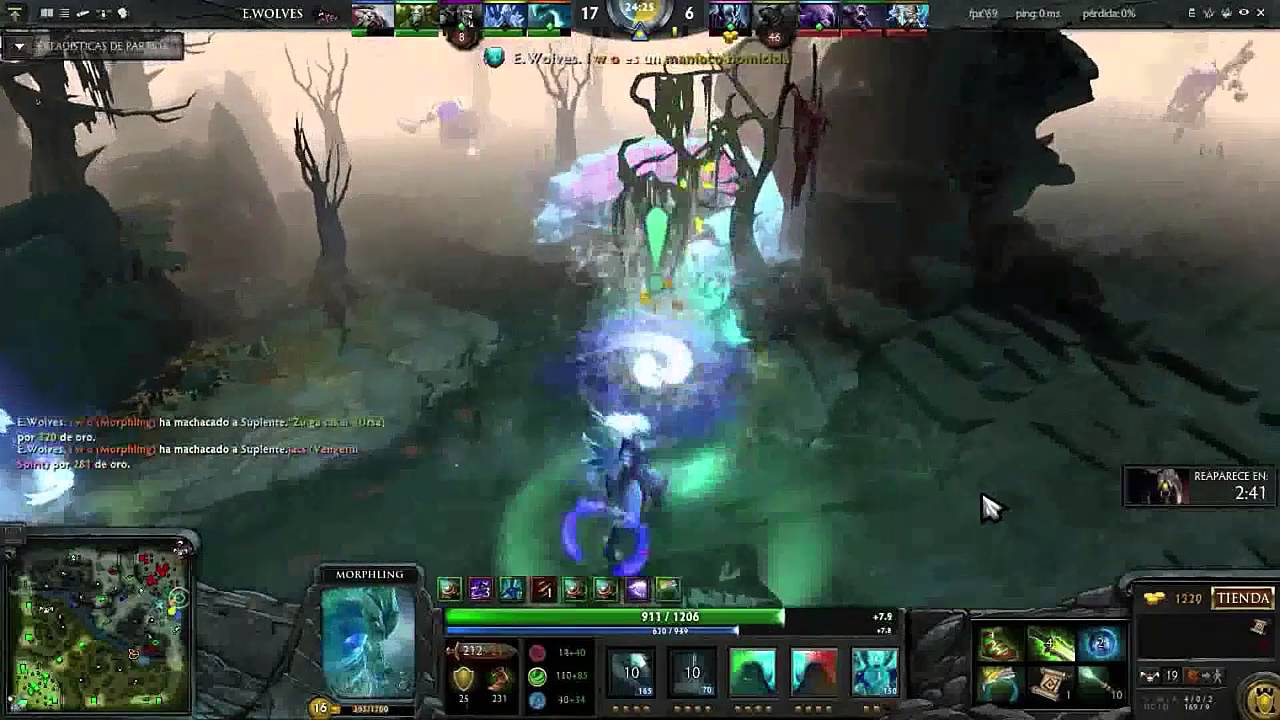 IWO con Morphling RAMPAGE | Elite Wolves VS Infamous Gaming