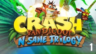 Crash Bandicoot MULTI CO-OP! ÉV VÉGI IDEGÖSSZEROPPANÁS? #PS4 - 12.28.