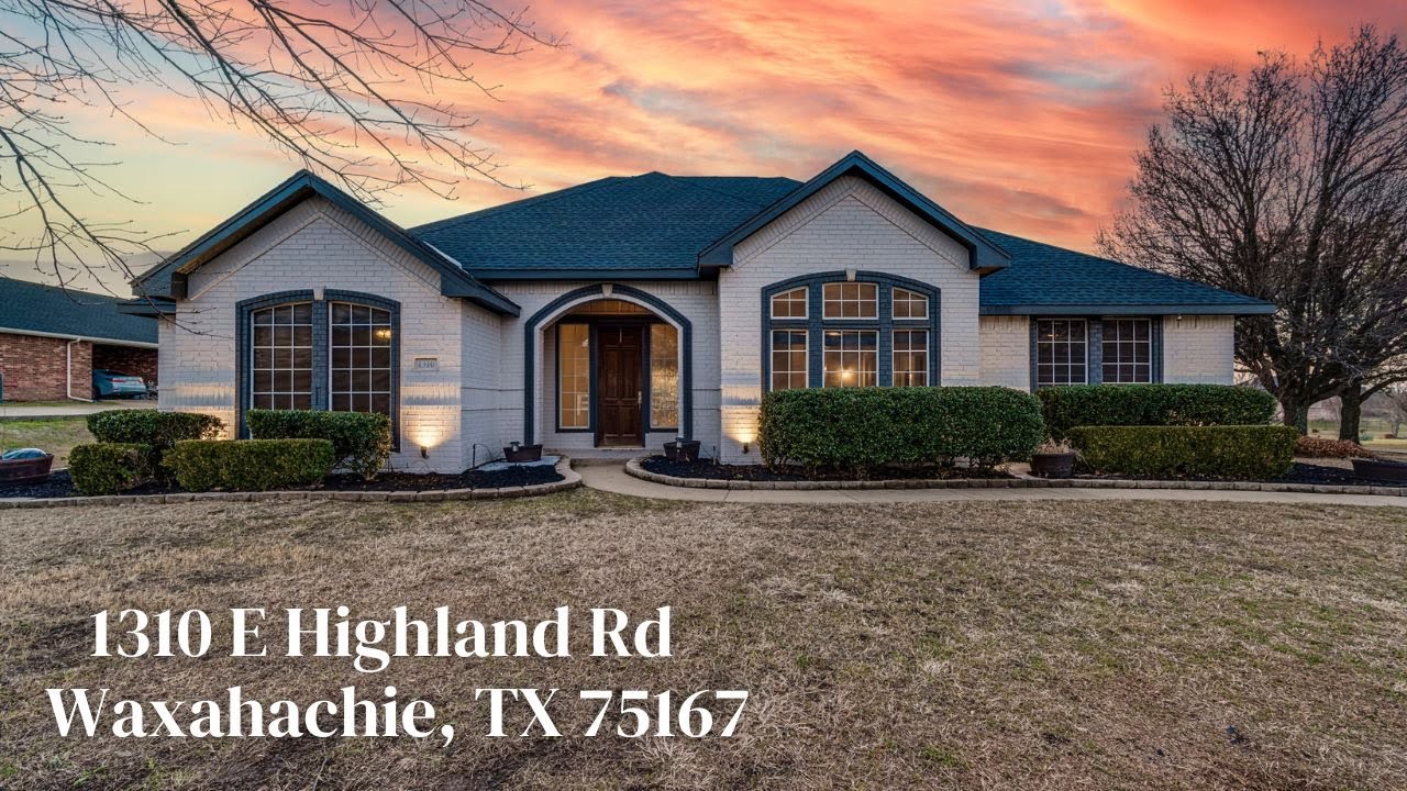 1310 E Highland Rd Waxahachie, TX 75167 YouTube