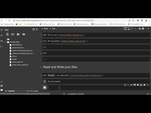 Day 19 | READ and WRITE JSON | DATA SCIENCE USING PYTHON | PANDAS SERIES