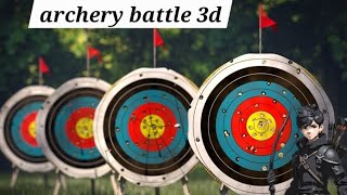archery battle 3d play game [Royal army]  screenshot 1