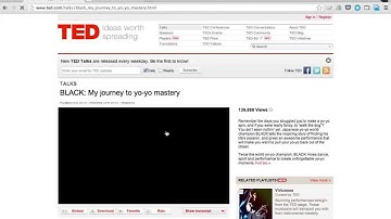 How-to take notes from TED with VideoNot.es