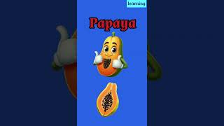 Learn Fruit Names Kids Songs And Poems Educational Nursery Rhymes