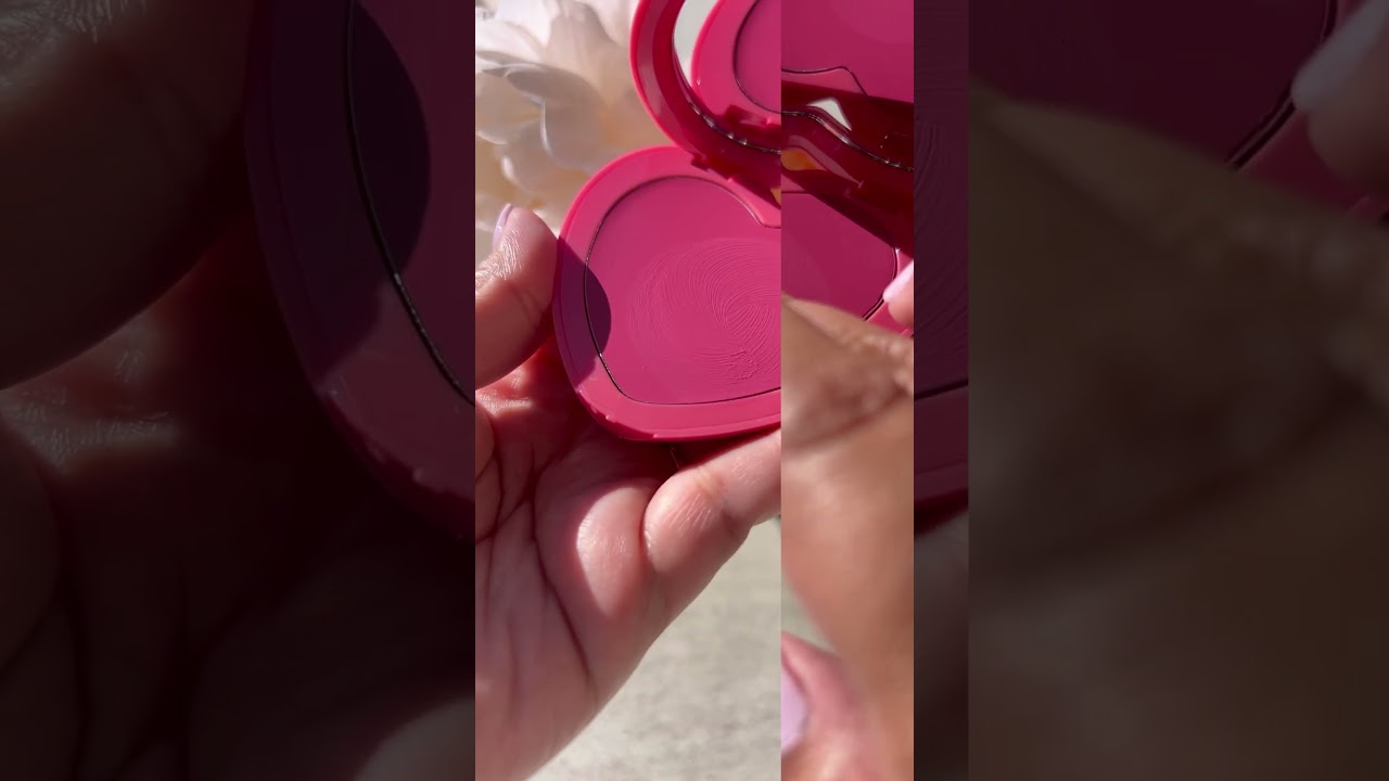 Colourpop Lip and Cheek Balm Swatch - Adore You 