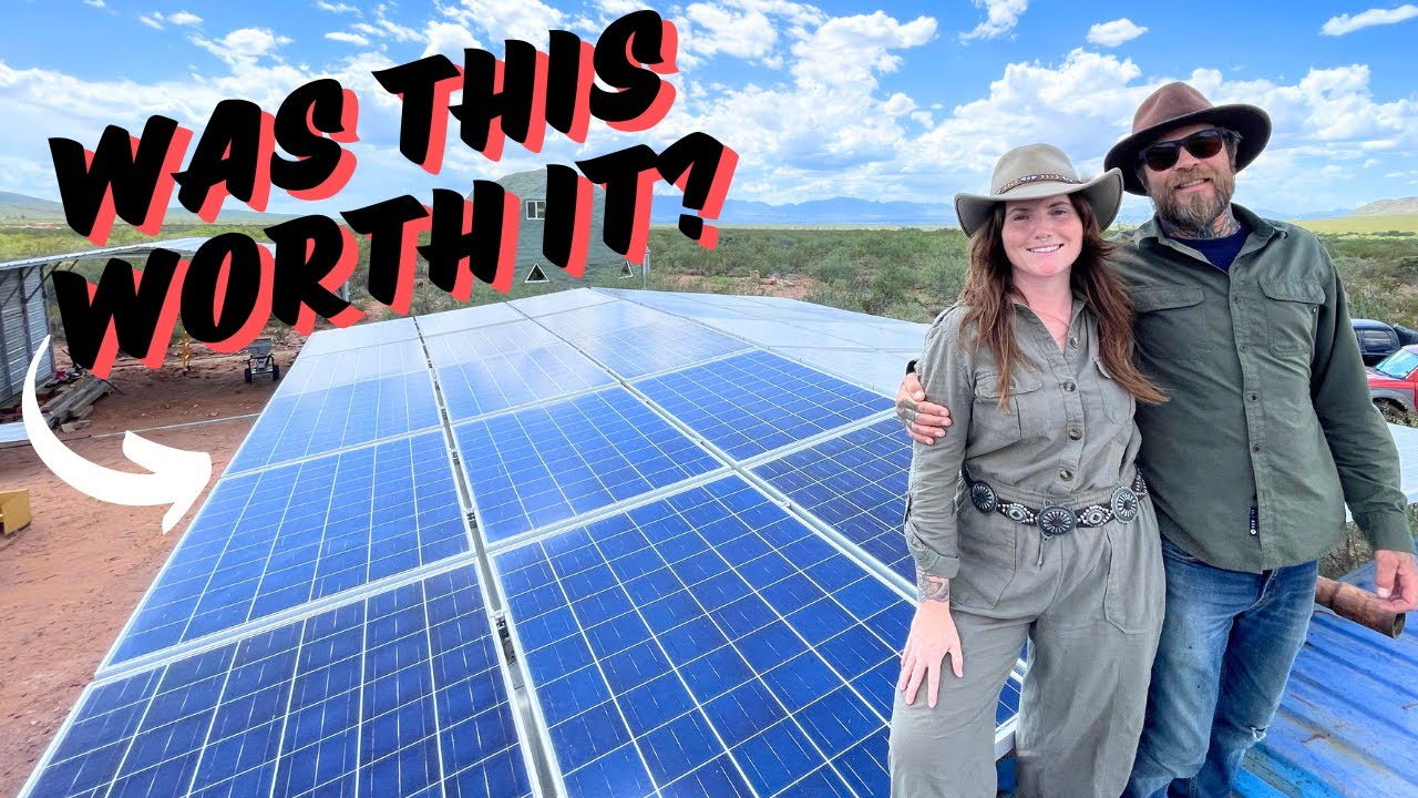 Full Cost Revealed Of Our DIY Off-Grid Power System | 1 Year Solar ...