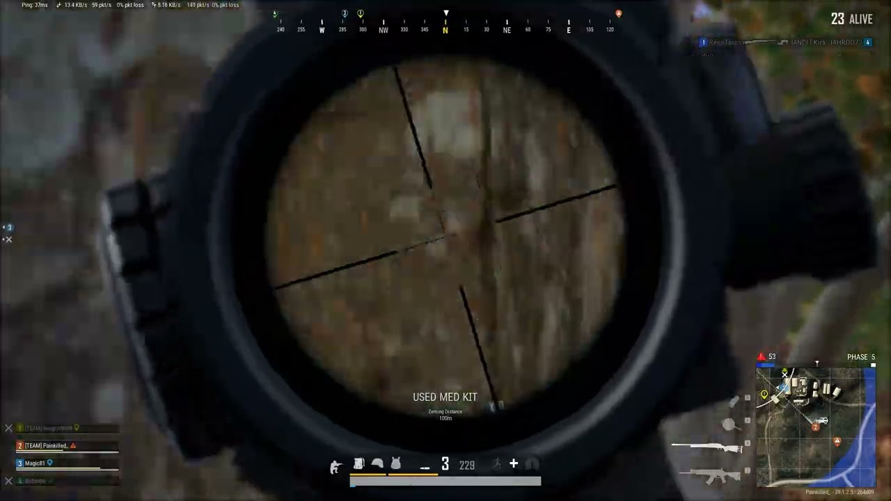 PLAYERUNKNOWN'S BATTLEGROUNDS 2025 12 31   06 19 32 52 Single kill DVR