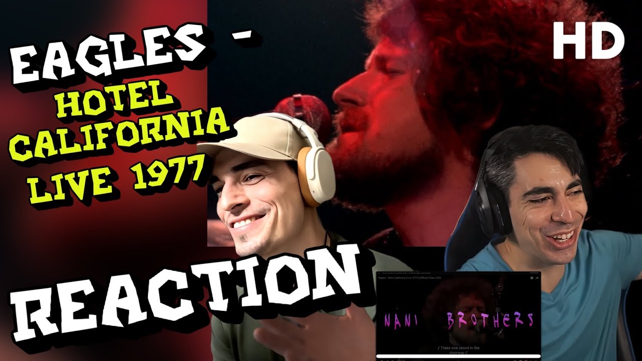 Eagles - Hotel California (Live 1977) (Official Video) [HD] (First Time Reaction)