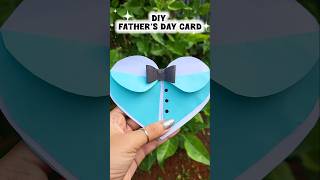 DIY Father's Day Card Making Idea ❤️ Easy Handmade Card for Dad #shorts #fathersday