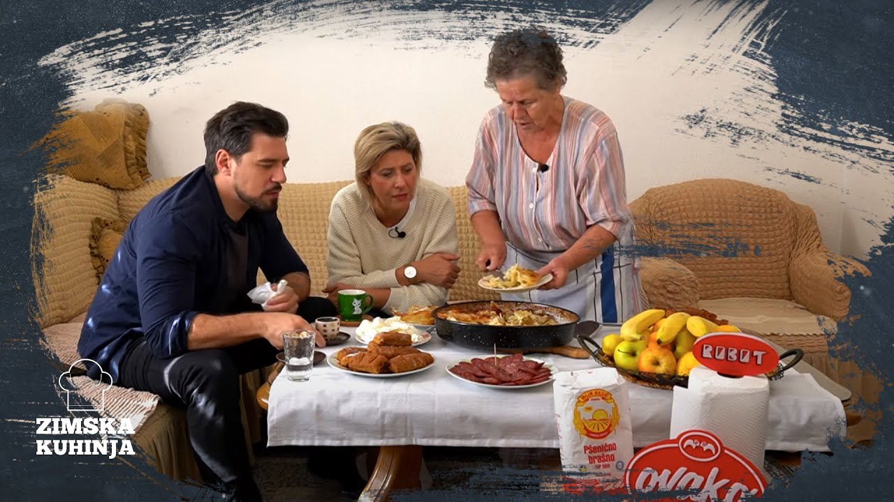 ZIMSKA KUHINJA: MIRAN I ALMASA U BEGOVOM HANU U POSJETI KOD DIKE - SPREMILA IM MASLENICU