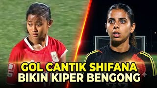 KEJUTAN GARUDA PERTIWI U16! GOL CANTIK SHIFANA BIKIN KIPER SAUDI BENGONG, BIKIN KACAO PERTAHANAN!