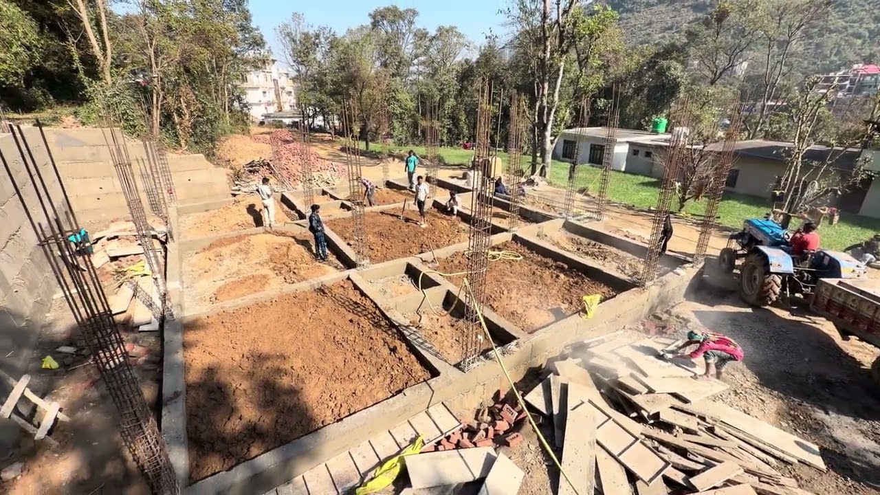 Plinth beam work complete at village salah site👷🏻(MS CONSTRUCTION) 9882082001🙏🏼