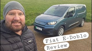 3-Minute Review 2025 | Fiat E-Doblo Panel Van... it's the same as a lot of other small electric vans