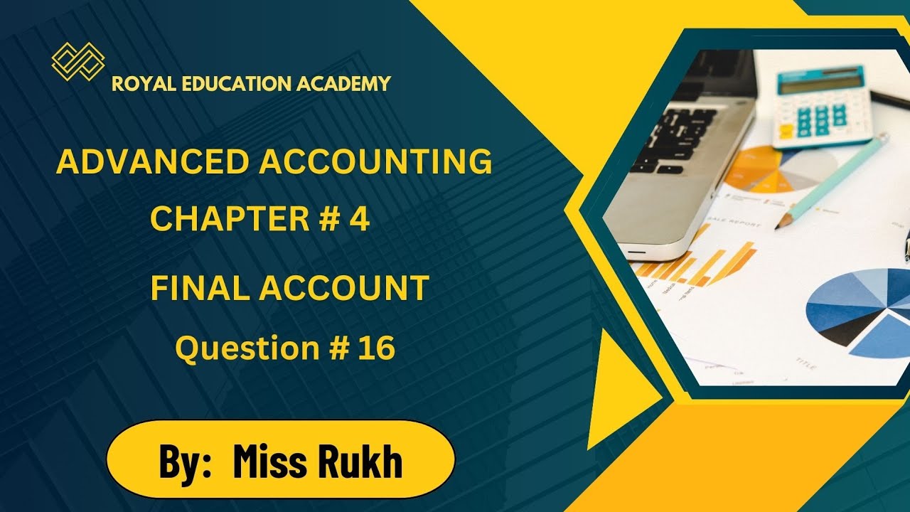Final Accounts | Trading, P&L Account & Balance Sheet | BS Commerce | Financial Accounting Lecture13