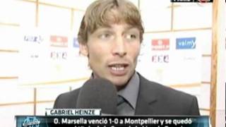Gabriel Heinze Interview After The Coupe De La Ligue Final