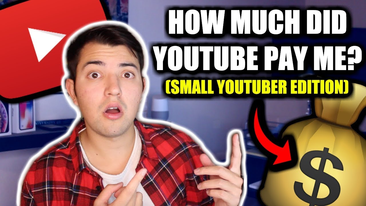 Here's How Much I Made As A Small Youtuber In 2018 (Not Clickbait)