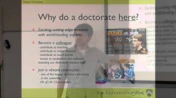 Doing a Doctorate Event 25 November 2015