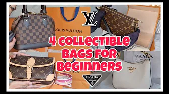 SUGGESTED LUXURY BAGS FOR BEGINNERS | BEST LOUIS VUITTON AND PRADA COLLECTIBLES BAGS | LV AND PRADA