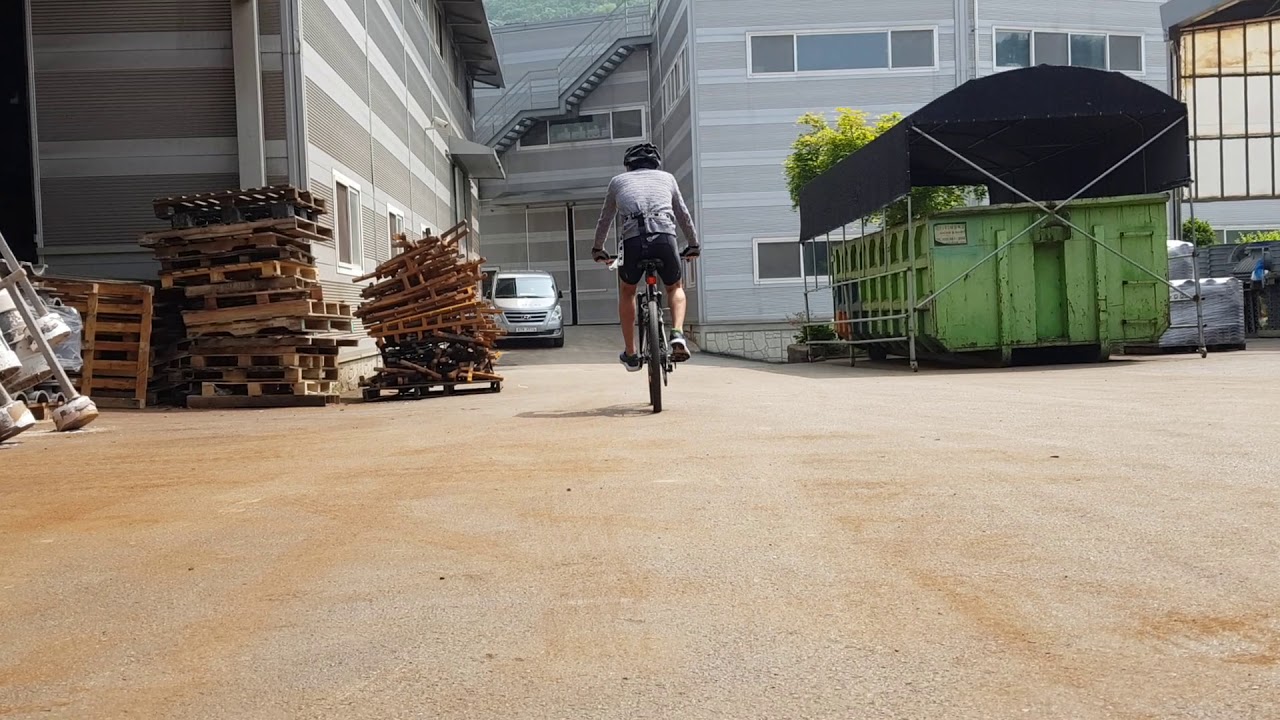 starting bike riding