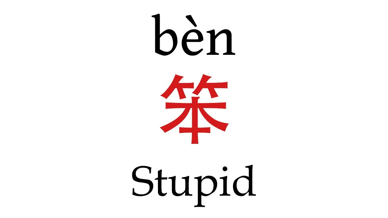 How To Say Stupid In Mandarin Chinese YouTube