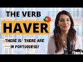 THERE IS in Portuguese - The use of HAVER