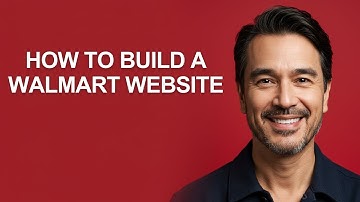 How to Build a Walmart Website - KevinHowTo