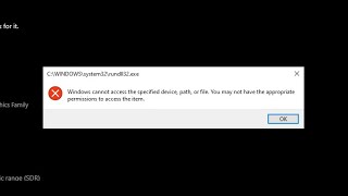 [FIXED] windows cannot access the specified device, path, or file | Windows 10 | Bangla screenshot 5