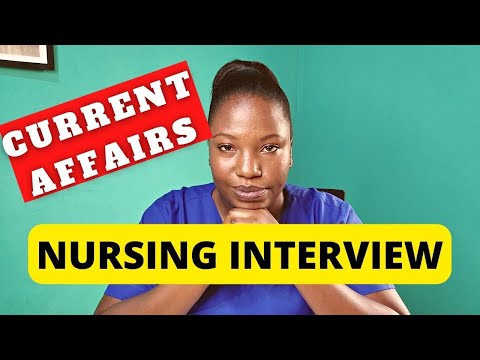 Current Affairs Questions in Nursing Interview, Answers and Tips