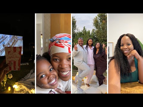 Mommy Daughter Vlog A Movie Night In Our Backyard Snippets Goodie Bag Chit Chatting