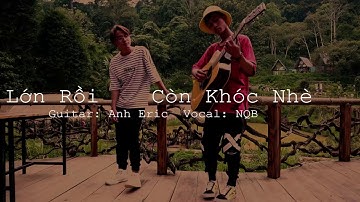 LỚN RỒI CÒN KHÓC NHÈ  | TRÚC NHÂN (#LRCKN) | GUITAR COVER ACOUSTIC (CẢNH CỰC ĐẸP)  | Anh Eric x NQB
