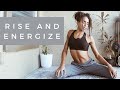 12 minute energizing morning yoga for beginners  xude yoga with x