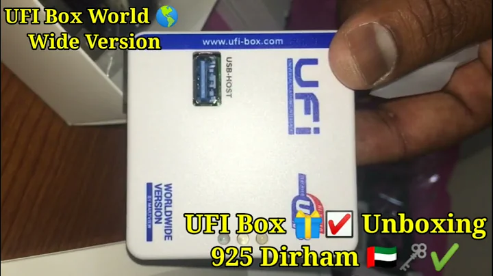 Ufi box 🎁☑️ Unboxing|Ufi Box 🗝️ International version|Ufi Box World 🌍 wide Version in Dubai 🇦🇪