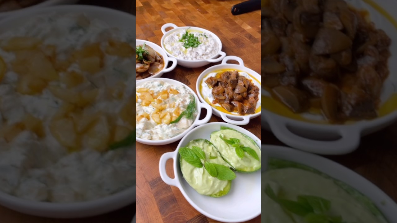 30 dk 5 Çeşit MEZE Yapıyoruz‼️ #diy #food #shortvideo #shortsviral #shorts #short #recipe #video 30 dk 5 Çeşit MEZE Yapıyoruz‼️ #diy #food #shortvideo #shortsviral #shorts #short #recipe #video